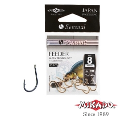 Carlige Sensual Feeder 9307F Nr. 12 Black N.  10Buc