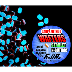 Wafters Carp&Method-Starlet-Lumina Albastra- N-Butiric 8X10Mm 40G