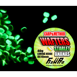 Wafters Carp&Method-Starlet-Lumina Verde-Ananas 8X10Mm 40G
