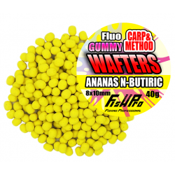 Wafters Carp&Method Fluo Gummy-Ananas N-Butiric  8X10Mm 40G